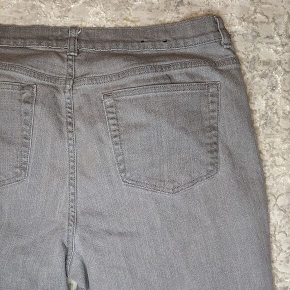 Chaps gray jeans. Sz. 16 with 29" inseam - Picture 1 of 5